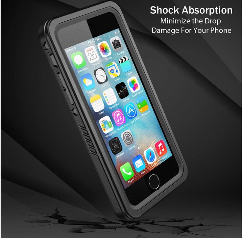 SHELLBOX Twill Swimming iPhone 7 Plus Waterproof Case