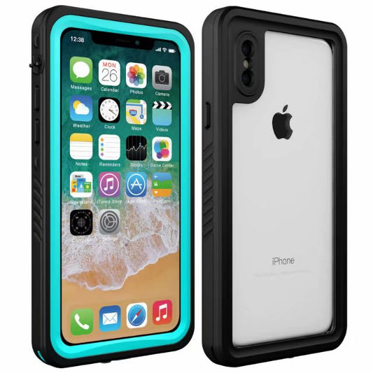 SHELLBOX Twill Swimming iPhone X Xs Waterproof Case