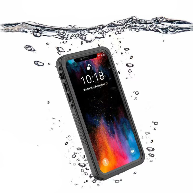 SHELLBOX Twill Swimming iPhone Xs Max Waterproof Case