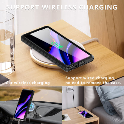 SHELLBBOX Mars Wireless Charging Galaxy S24 Ultra Waterproof Case