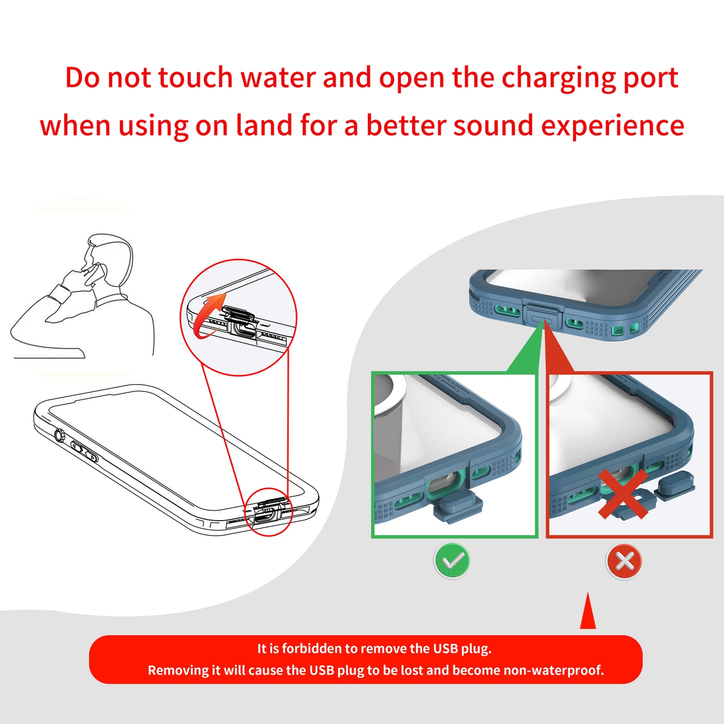 SHELLBBOX Mars Wireless Charging iPhone 16 Waterproof Case