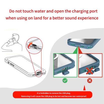 SHELLBBOX Mars Wireless Charging iPhone 16 Plus Waterproof Case