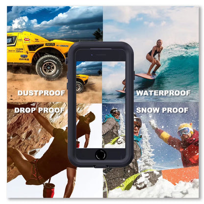 SHELLBBOX Mars Wireless Charging iPhone SE 2022 Waterproof Case