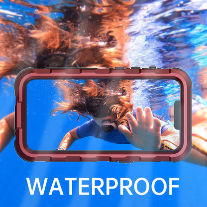 SHELLBOX Lens Protection Aluminum iPhone 13 Pro Waterproof Case