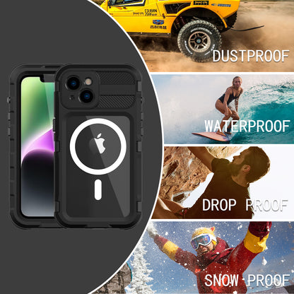 SHELLBOX Lens Protection Aluminum iPhone 14 Waterproof Case