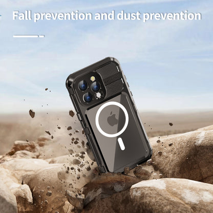 SHELLBOX Lens Protection Aluminum iPhone 15 Pro Waterproof Case