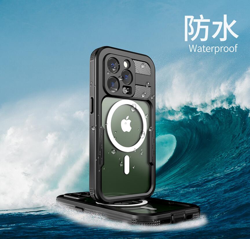 SHELLBOX Neo Simple iPhone 14 Pro Waterproof Case