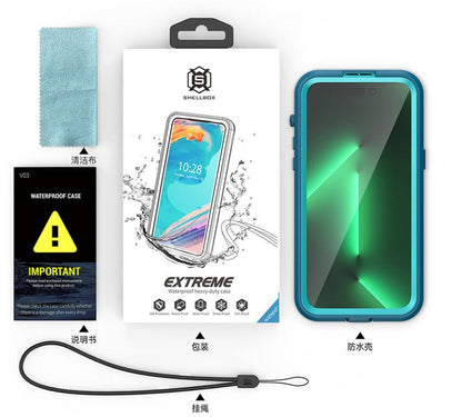 SHELLBOX Neo Simple iPhone 14 Pro Max Waterproof Case