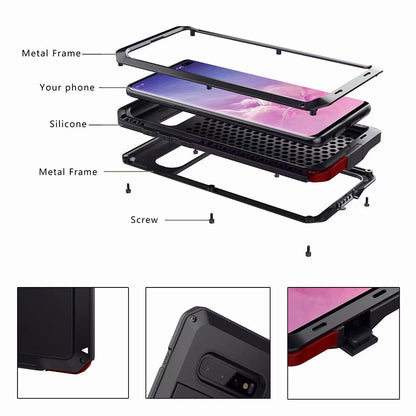 SHELLBOX Tank Military Galaxy S10+ Metal Case