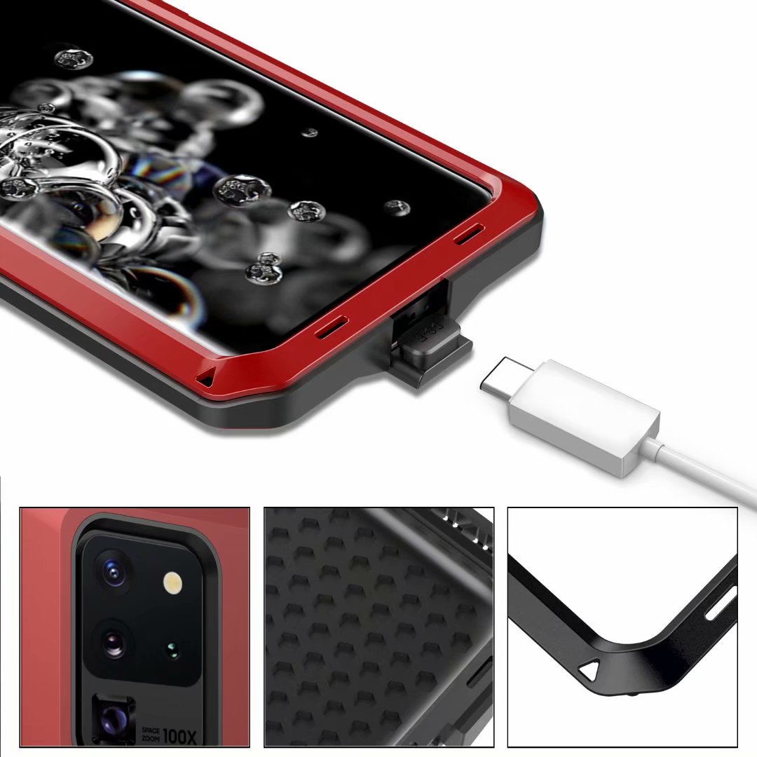 SHELLBOX Tank Military Galaxy S20 Ultra Metal Case