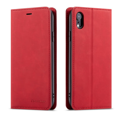 New Slim iPhone XR Leather Case Book Stand Wallet Magnetic